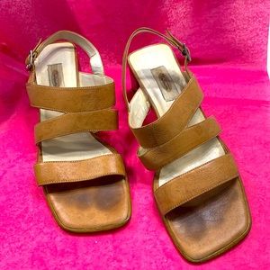 Talbots leather sandals size 7.5M